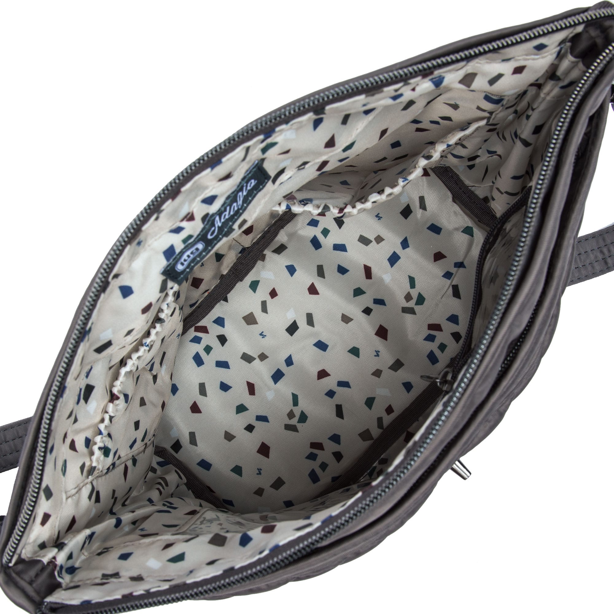 Adagio Shoulder Bag - GUNMETAL GREY - Adagio_GunmetalGrey_05